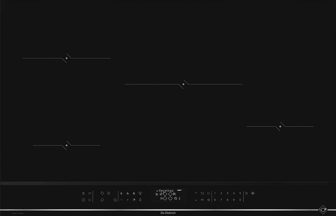 Индукционная варочная панель De Dietrich DPI4820X