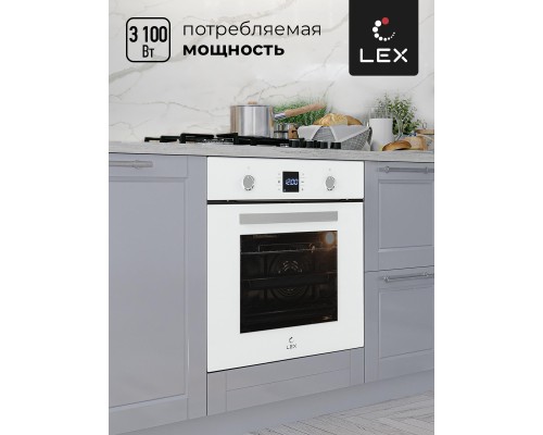 Электрический духовой шкаф Lex EDP 094 WH
