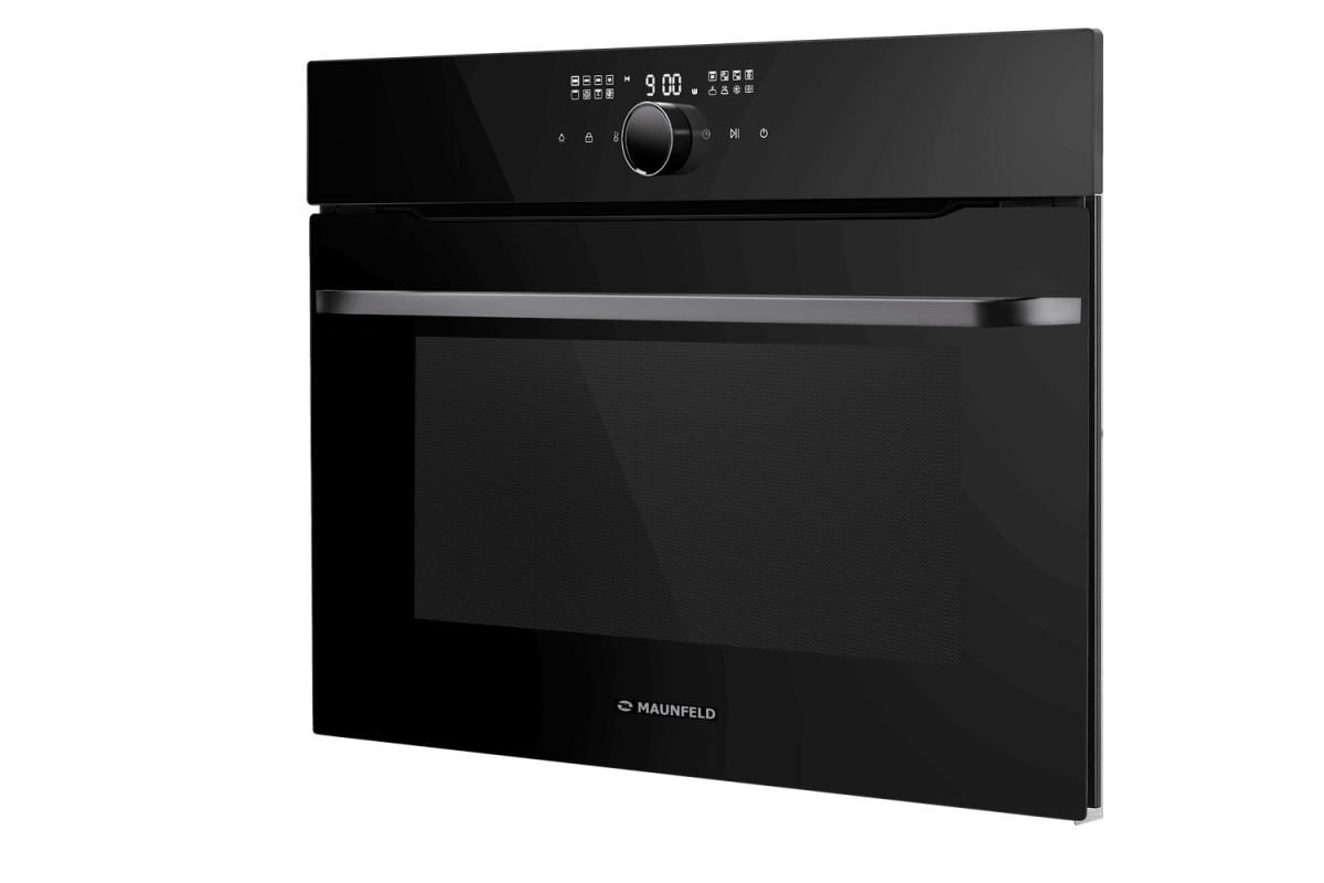 Компактный духовой шкаф с функцией СВЧ MAUNFELD XCMO4418GB Glossy