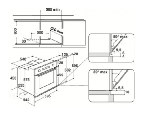 Духовой шкаф Whirlpool AKZ 6230 IX