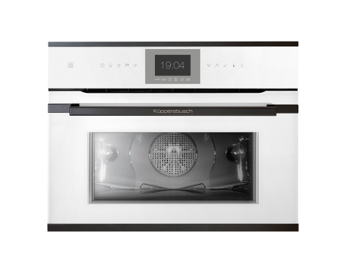 Компактный духовой шкаф с паром Kuppersbusch CBD 6550.0 W2 Black Chrome