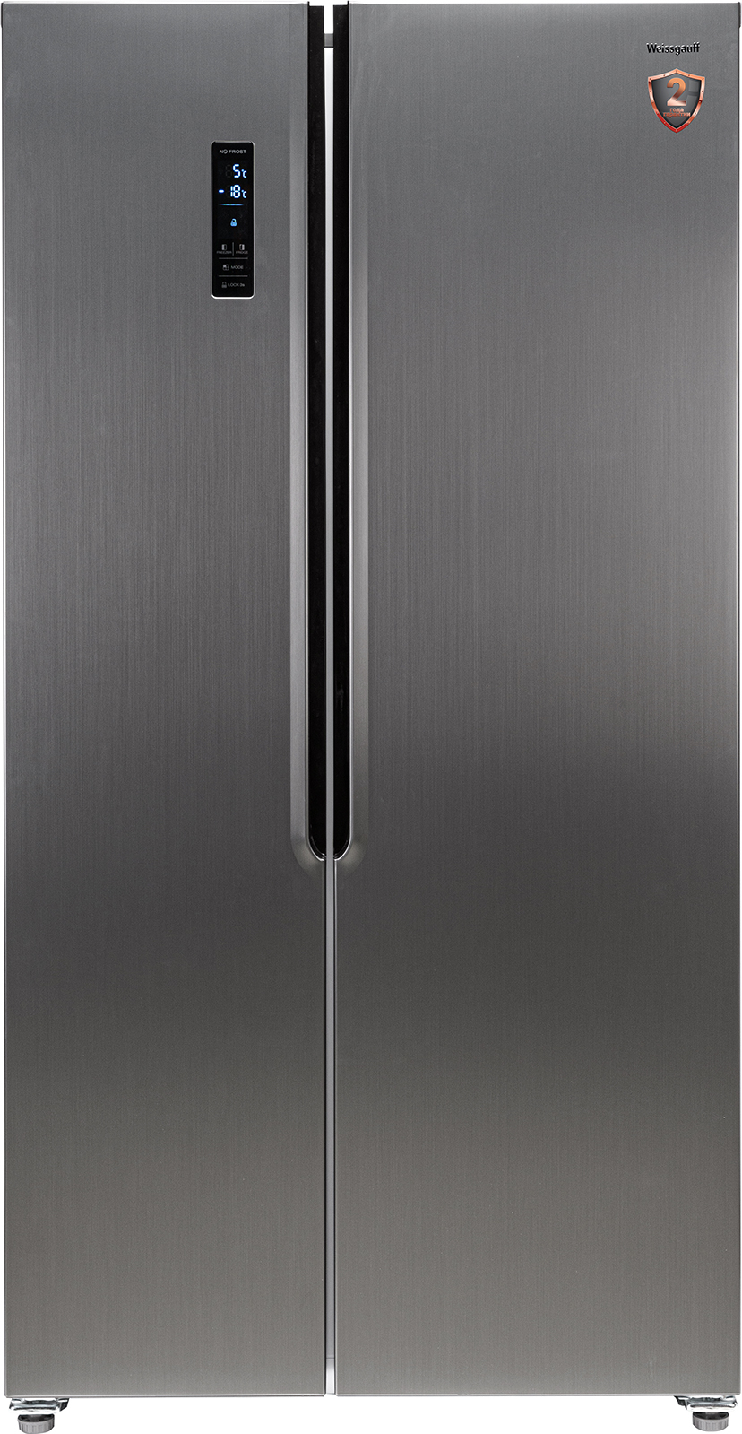 Холодильник Weissgauff WSBS 500 NFX Inverter