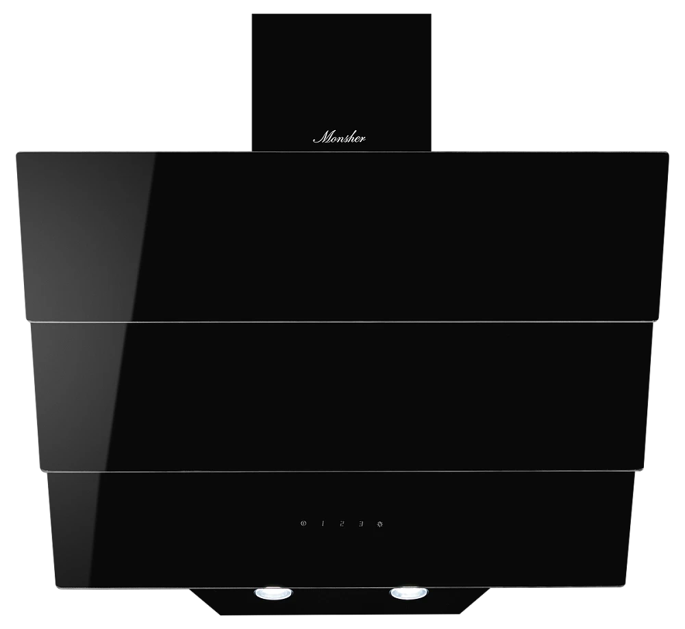 Наклонная вытяжка Monsher TROYES 60 Noir