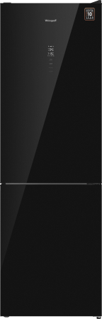 Холодильник Weissgauff WRK 185 Total NoFrost Inverter Black Glass