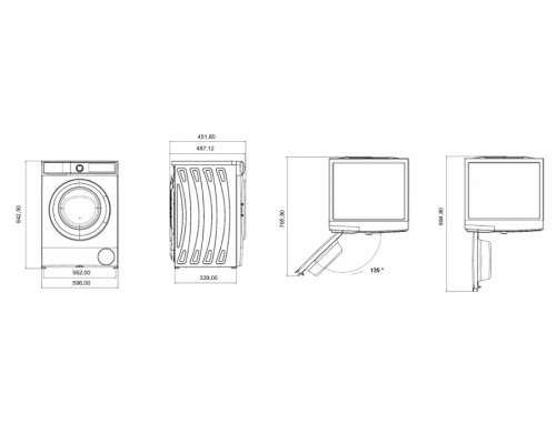 Стиральная машина Jacky’s JW 6W12L0N