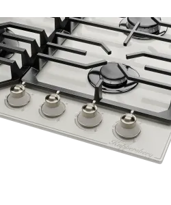 Варочная панель газовая Kuppersberg FG 601 W Silver