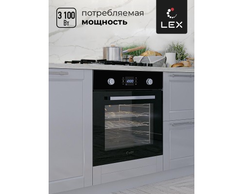 Электрический духовой шкаф Lex EDP 094 BL