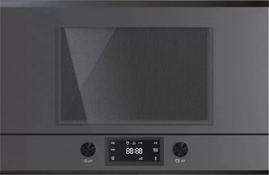 Встраиваемая микроволновая печь Kuppersbusch ML 6330.0 GPH 3 Silver Chrome