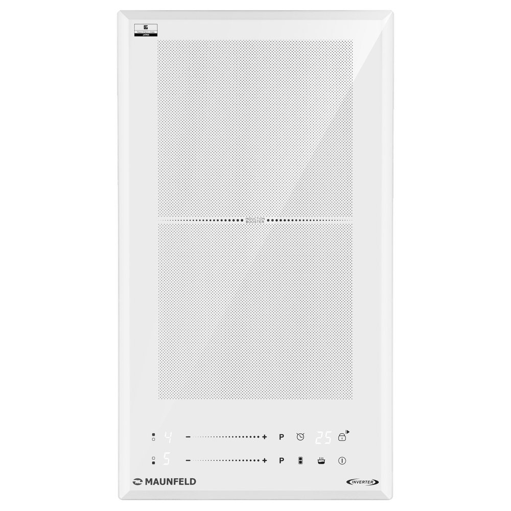 Индукционная варочная панель Maunfeld CVI292S2FWH LUX Inverter