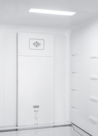 Холодильник Weissgauff WRK 185 Total NoFrost Inverter White Glass