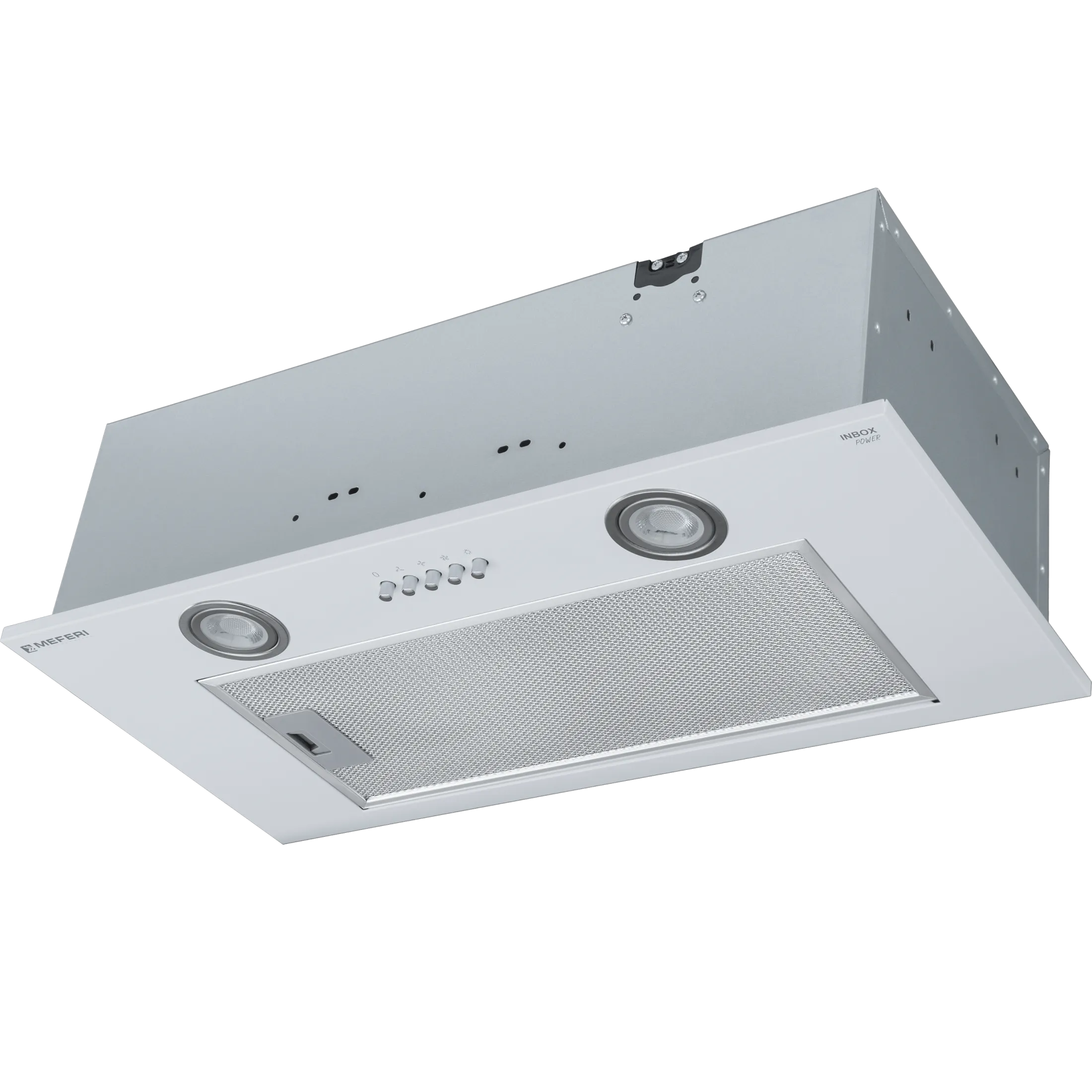 Полновстраиваемая вытяжка MEFERI INBOX60WH POWER