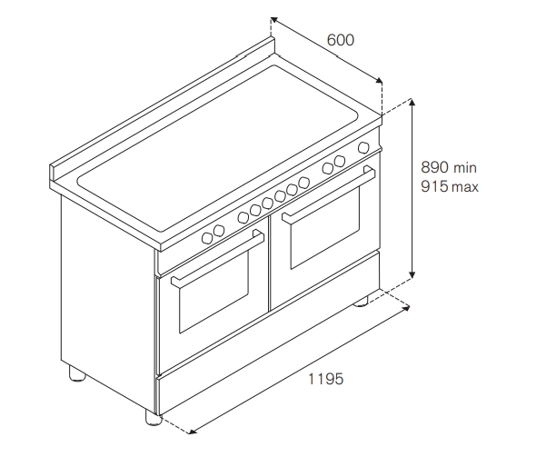 Варочный центр Bertazzoni MAS1206GMFEDXT