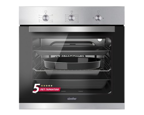 Газовый духовой шкаф Simfer B6GM12016