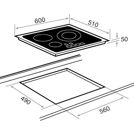 Варочная панель Teka IRS 631 White