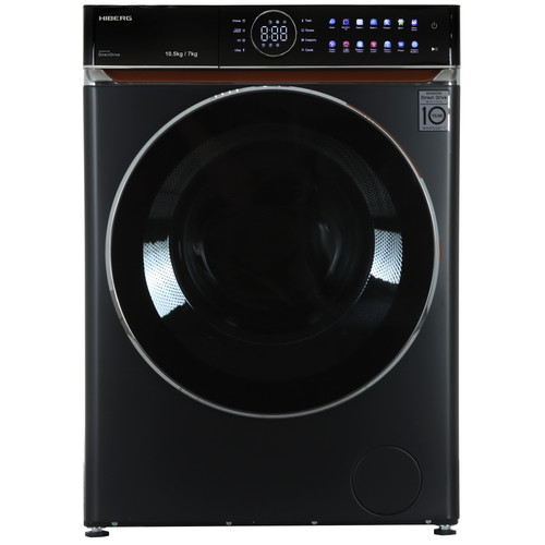 Стиральная машина c сушкой Hiberg i-DDQ10 - 10714 B