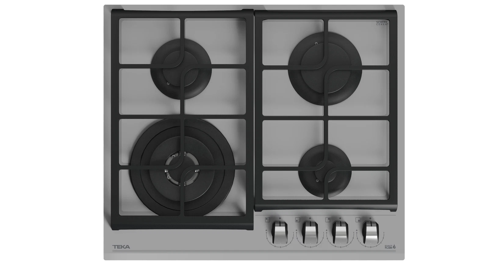 Газовая варочная панель Teka GZC 64320 XBC STEAM GREY