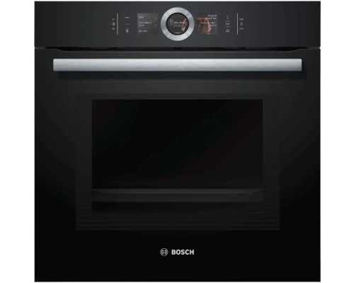 Духовой шкаф с микроволнами и паром Bosch HNG6764B6