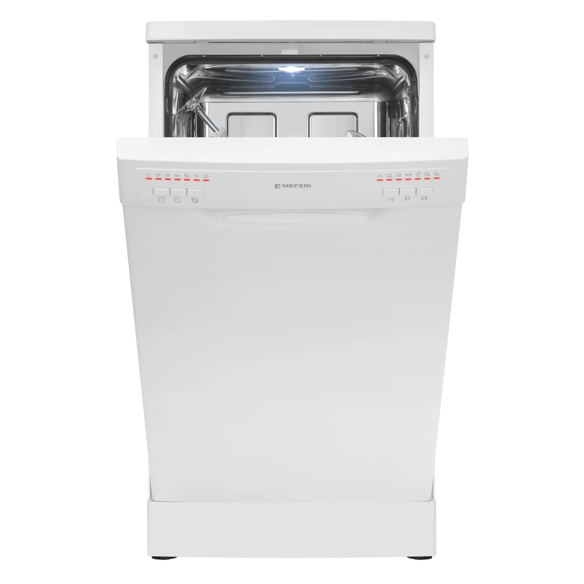 Посудомоечная машина Meferi MDW4562WH FS LIGHT