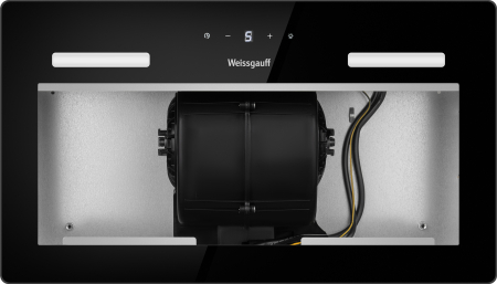 Вытяжка Weissgauff BOX 850 Touch Black Glass
