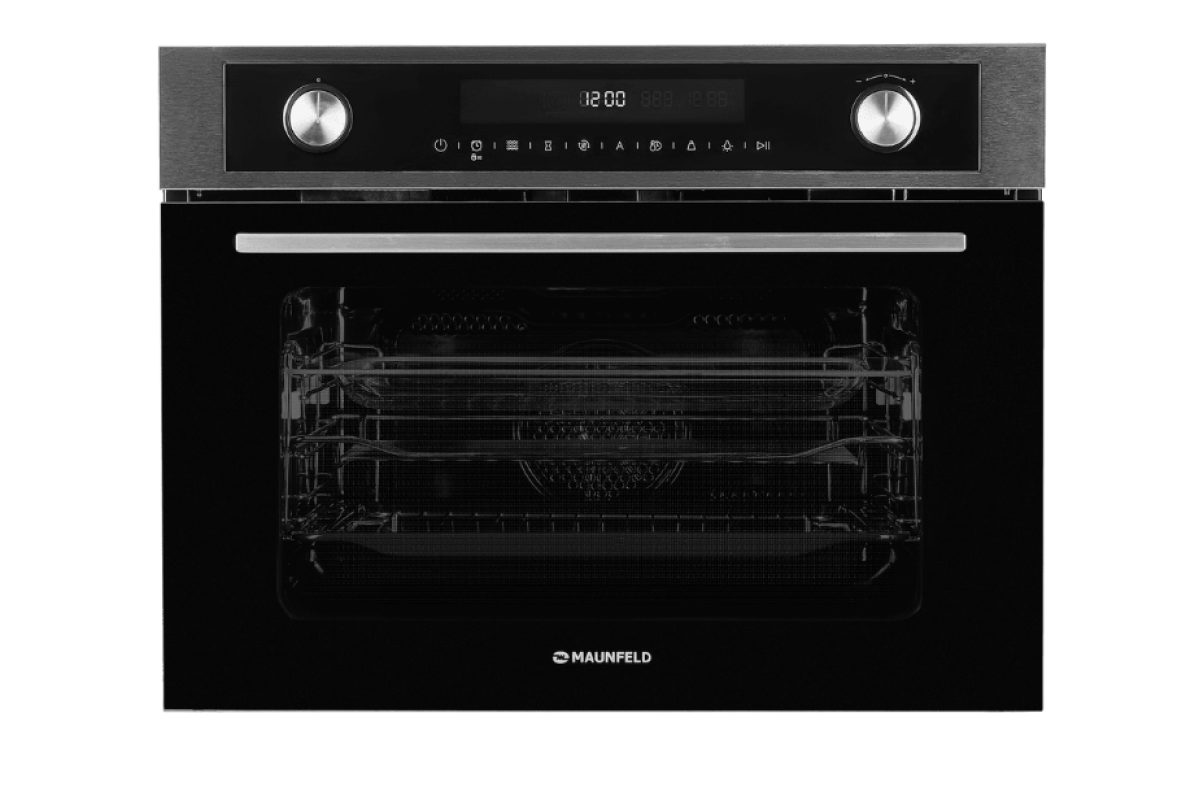 Компактный духовой шкаф с функцией СВЧ MAUNFELD MCMO5015MFS
