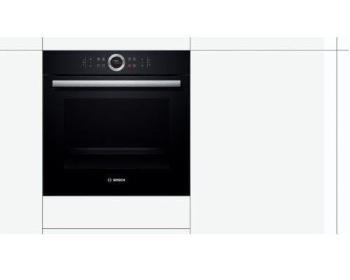 Встраиваемый духовой шкаф Bosch HBG634BB1