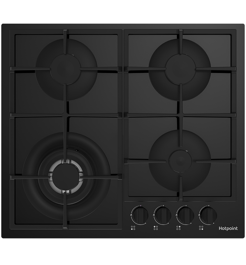 Газовая варочная панель Hotpoint HG 62FA/BK