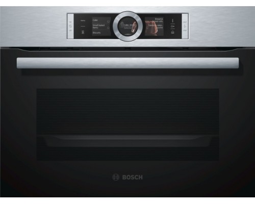 Компактный паровой духовой шкаф Bosch CSG 636 BS3
