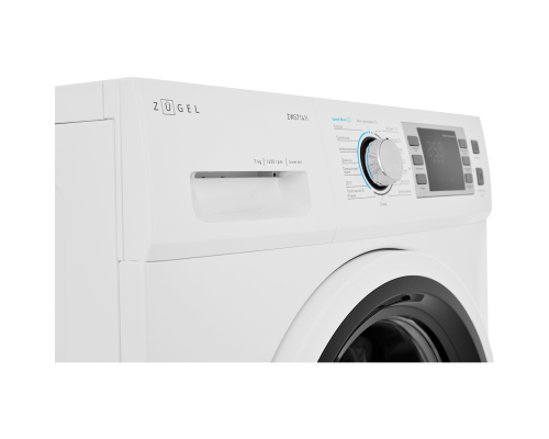 Стиральная машина узкая ZUGEL ZWS7141I Inverter