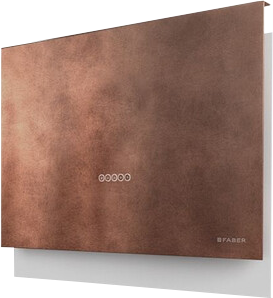 Вытяжка без купола Faber SOFT EDGE A80 ROSSO JAIPUR