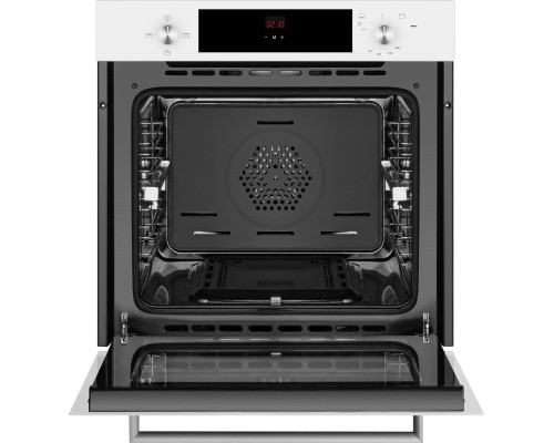 Газовый духовой шкаф Weissgauff WGO 702 D White Glass