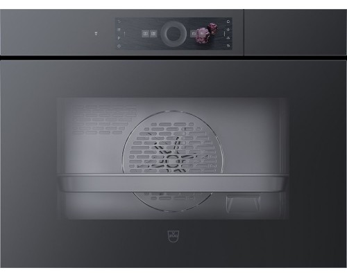 Паровой шкаф V-ZUG CombiSteamer V6000 45 черное стекло/AutoDoor CS6T-23043
