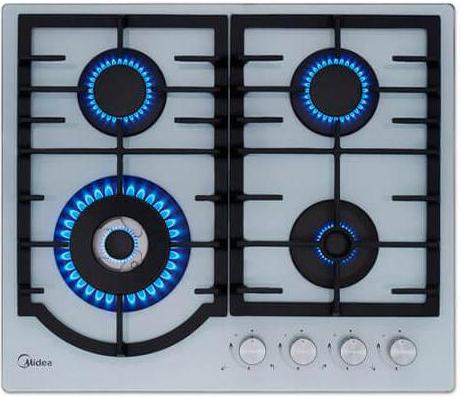 Газовая варочная поверхность  Midea MG696TGW
