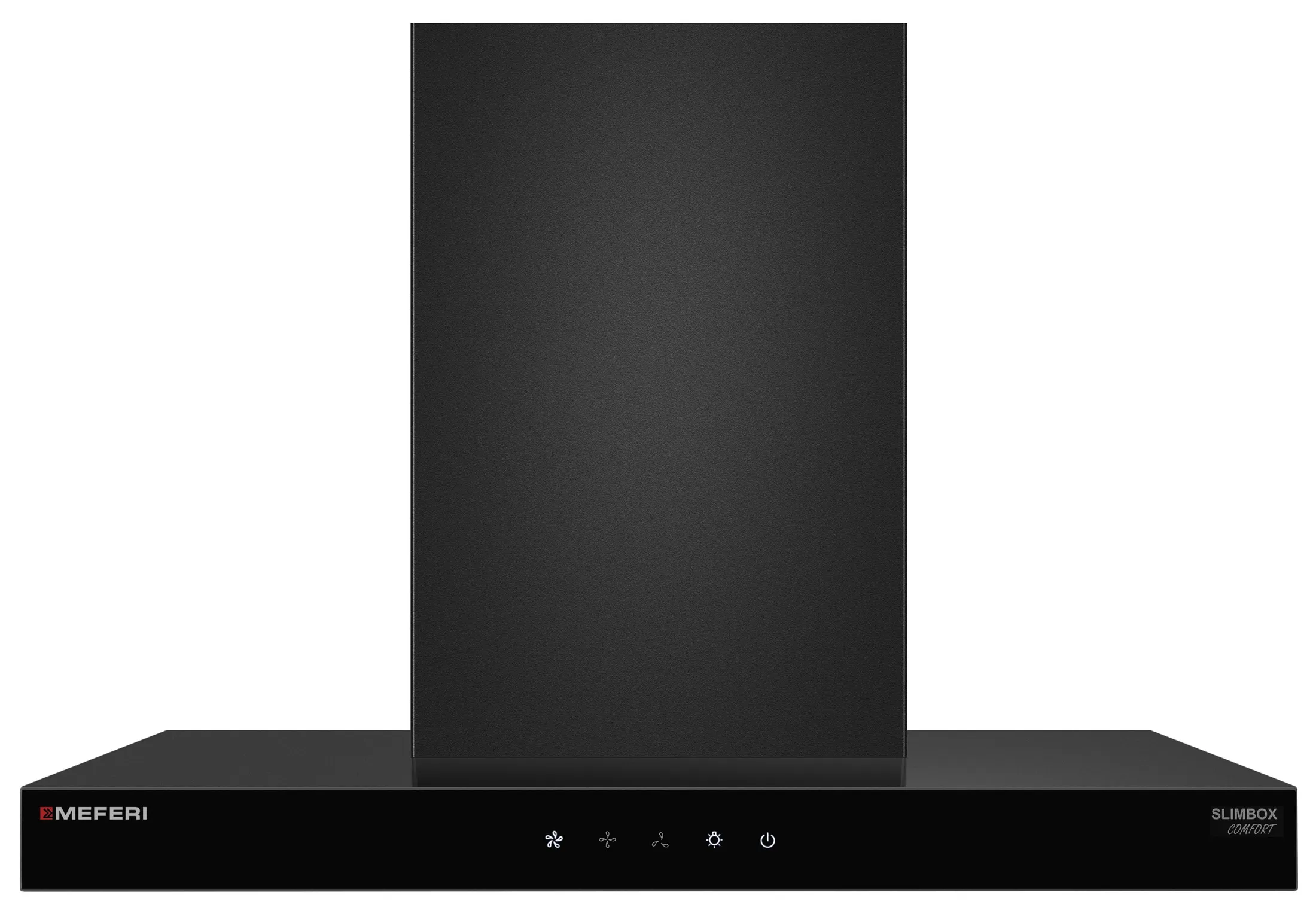 Вытяжка пристенная Т-образная Meferi SLIMBOX60BK COMFORT