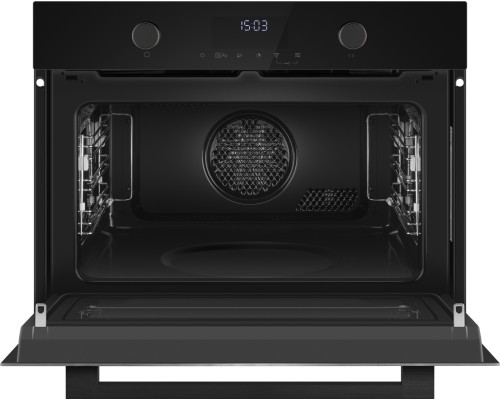 Духовой шкаф с СВЧ Weissgauff OE 4551 DB Black Edition