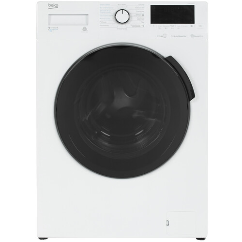 Стирально-сушильная машина Beko SteamCure WDB7425R2W