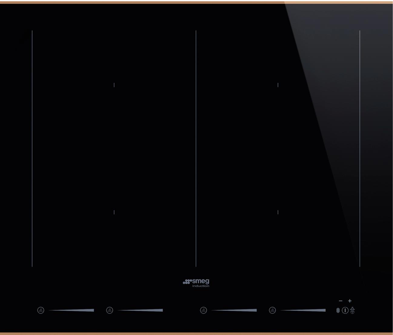 Индукционная варочная панель Smeg SIM6644R