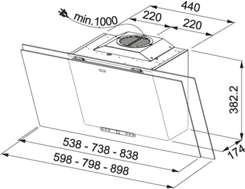 Вытяжка Franke FMA 2.0 907 BK