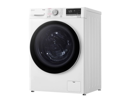 Стиральная машина LG F4V5TS0W с технологией AI DD