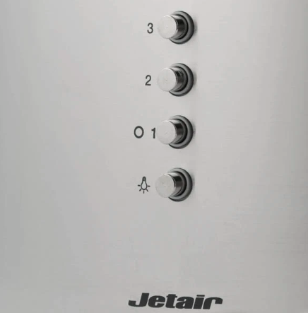 Островная вытяжка Jetair PIPE ISLAND IX/A/43