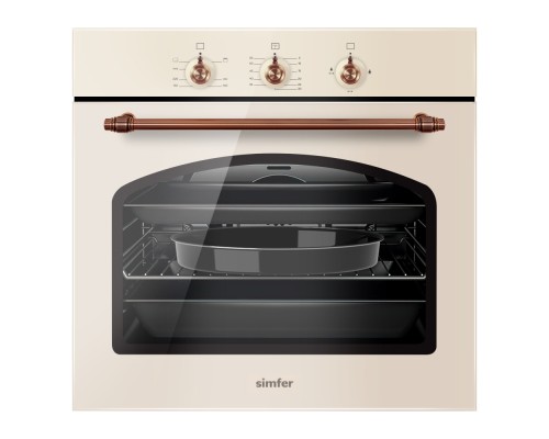 Газовый духовой шкаф Simfer B6GO12017