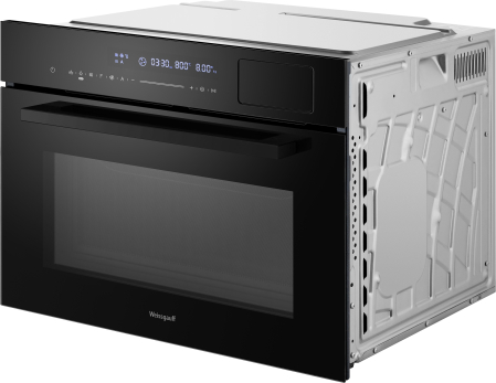 Духовой шкаф компактный с СВЧ и паром Weissgauff OEMS 459 PDB Black Edition