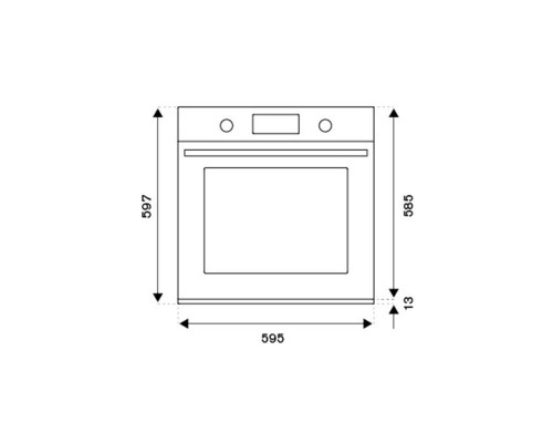 Духовой шкаф Bertazzoni F6011MODVLX