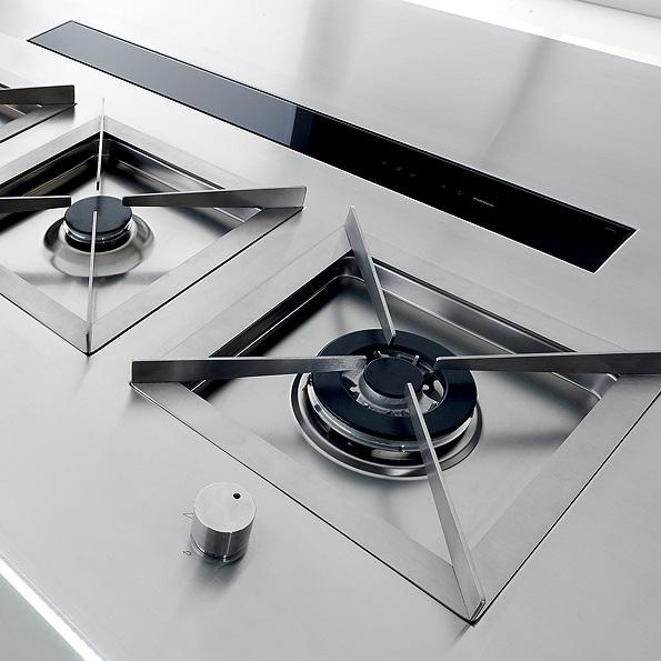 Вытяжка Falmec DOWNDRAFT GLASS BLACK 90