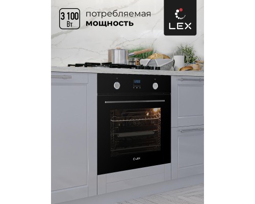 Духовой шкаф LEX EDP 092 BL