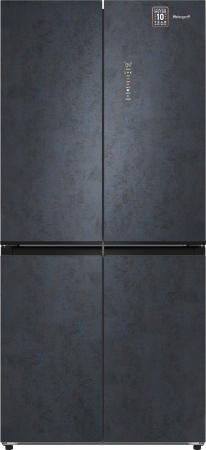 Холодильник Weissgauff WCD 450 Rock Glass NoFrost Inverter