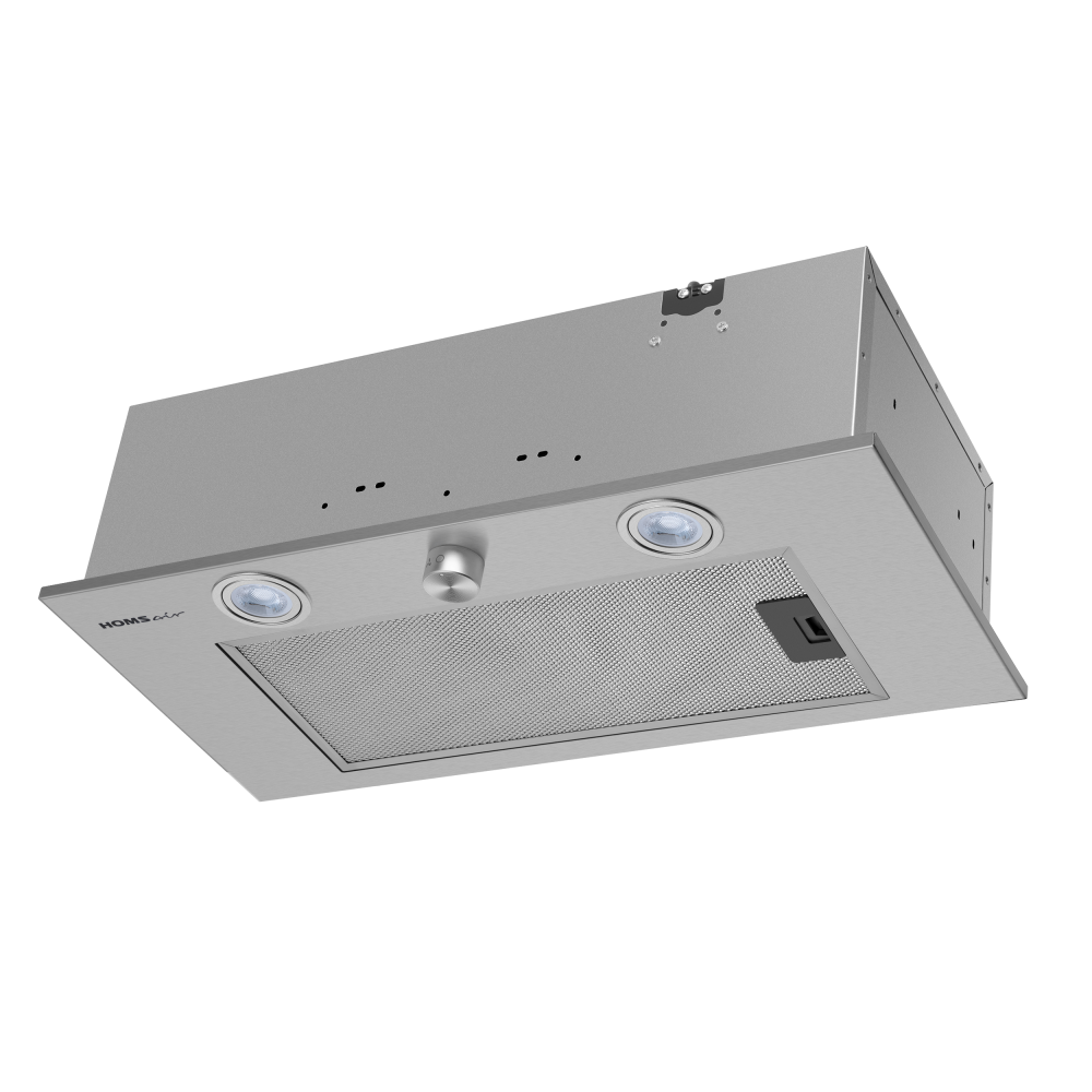 Кухонная вытяжка HOMSair Camelia Power 60RD нержавеющая сталь