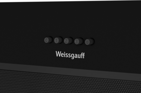 Вытяжка Weissgauff Leaf 600 PB Full Black Enamel