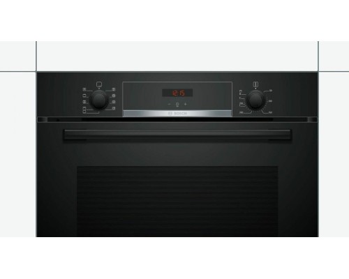 Электрический духовой шкаф Bosch HBA534EB0, черный