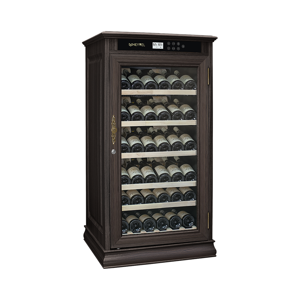 Винный шкаф Meyvel MV69-WD1-C (Dark Chocolate)