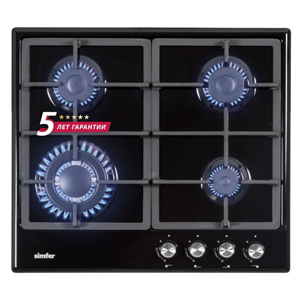Газовая варочная поверхность Simfer H60V41B516